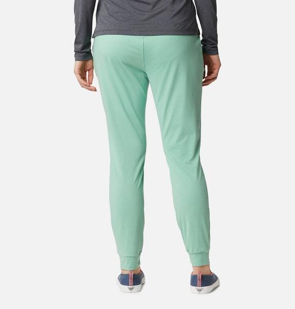 Columbia PFG Slack Water Trail Pants Green For Women's NZ2764 New Zealand